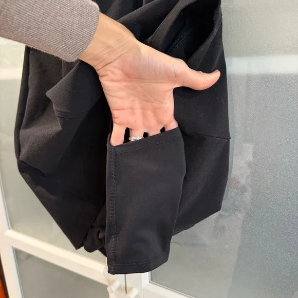 ALO Black Sleeveless Dress w/ built in shorts - Picture 6 of 6